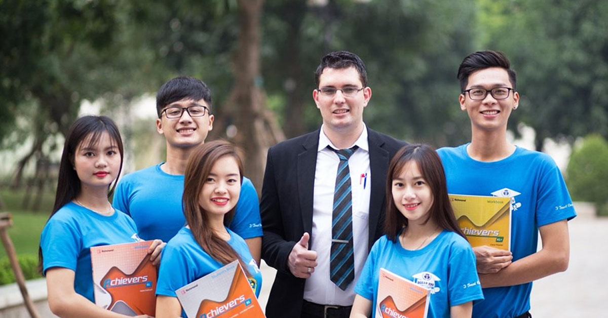 Các học viên tại Ocean Edu Các học viên tại Ocean Edu