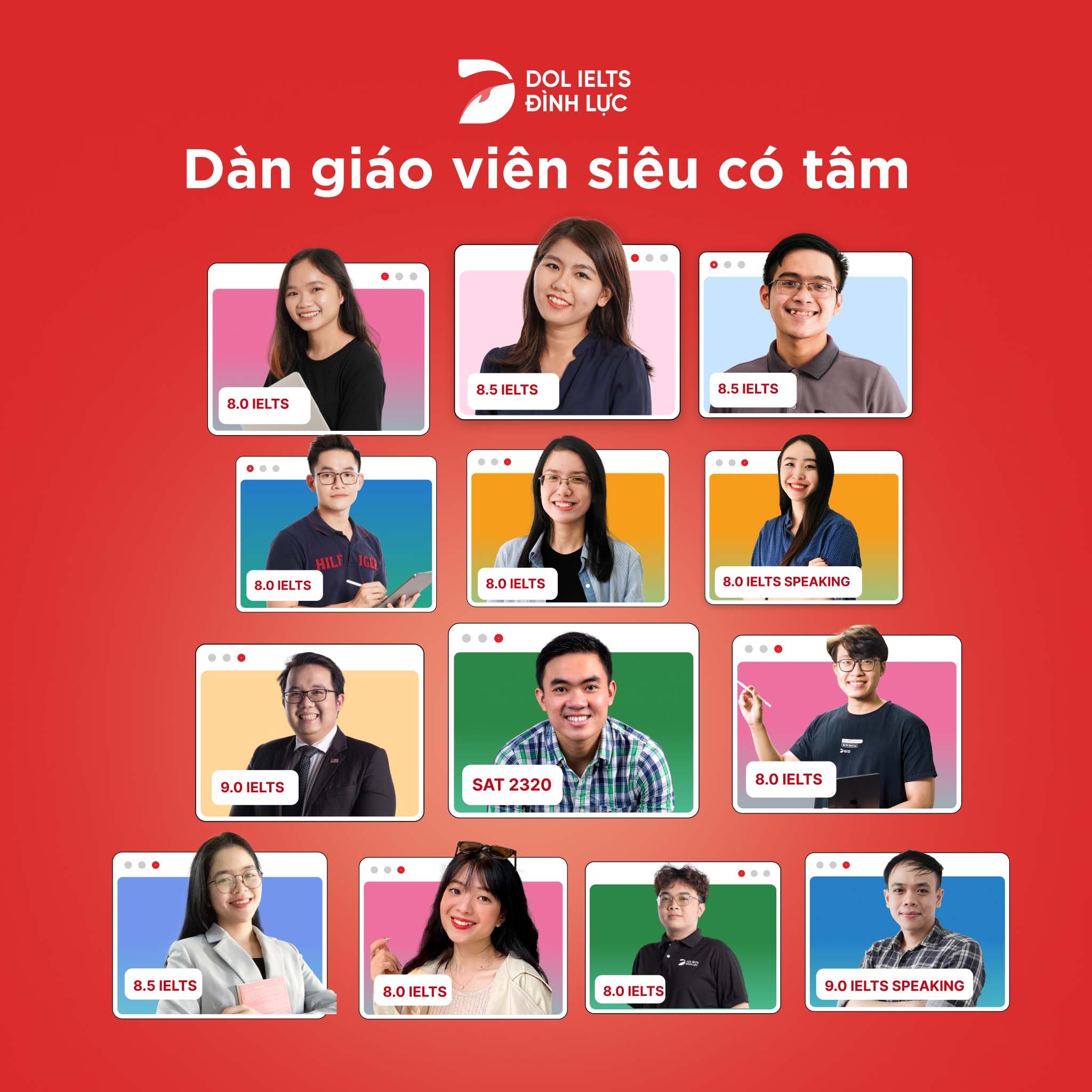 Đội ngũ giảng viên chất lượng tại DOL IELTS ĐÌNH LỰC