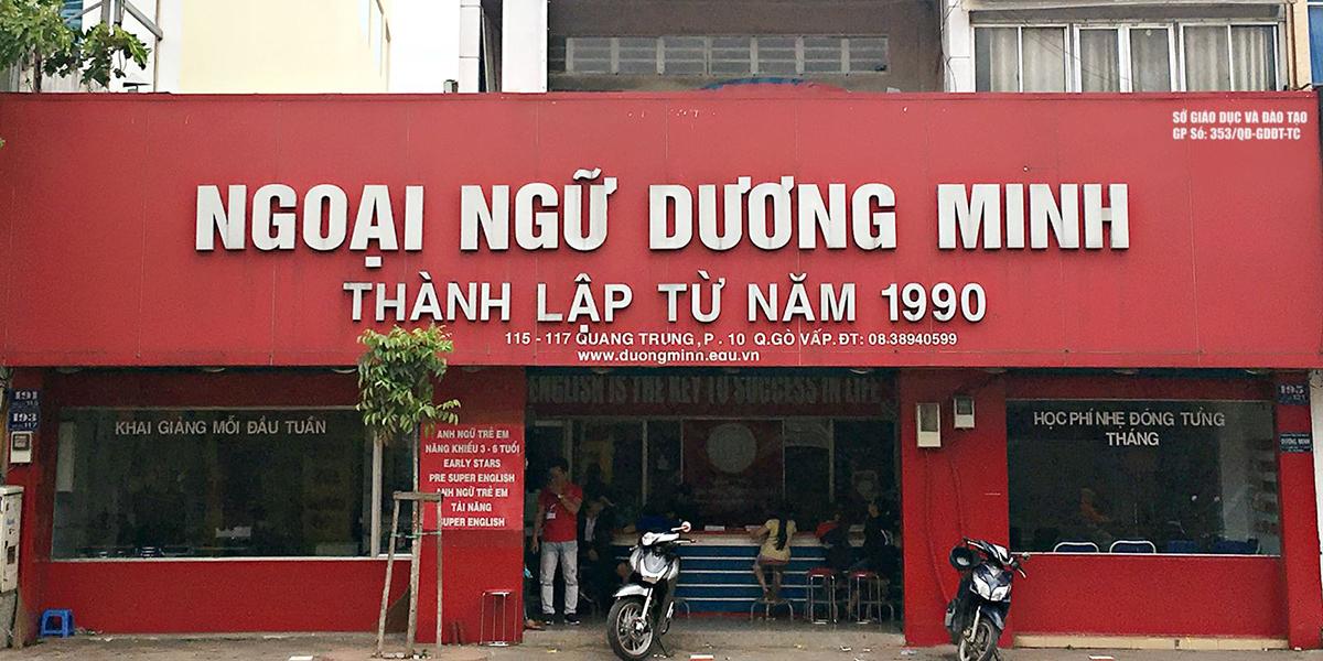 Ngoại ngữ Dương Minh - trung tâm tiếng Anh lâu đời tại TPHCM