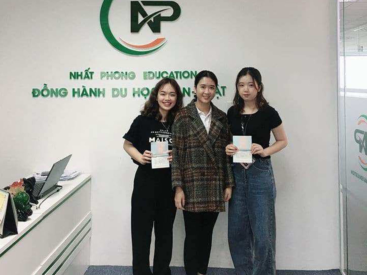 Học sinh của Nhất Phong thành công giành được visa đi Hàn