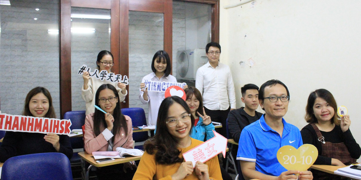 Một trong những khóa học luyện thi HSK tại Sài Gòn của trung tâm ThanhMaiHSK