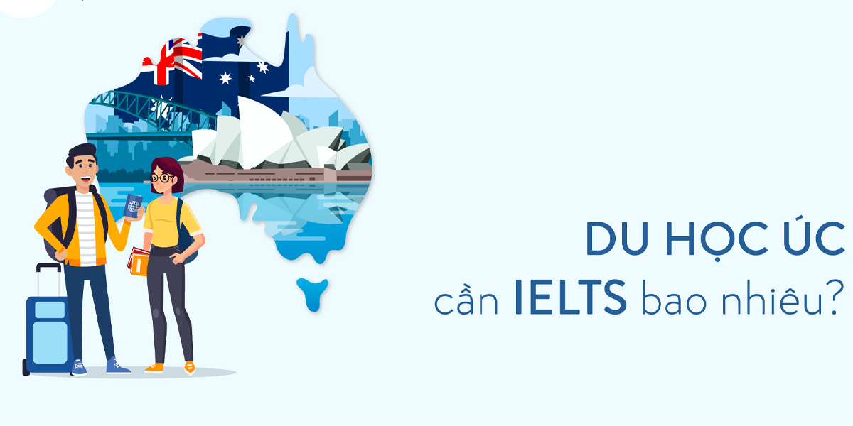 IELTS là chứng chỉ tiếng Anh thường dùng để xét điều kiện du học Úc.